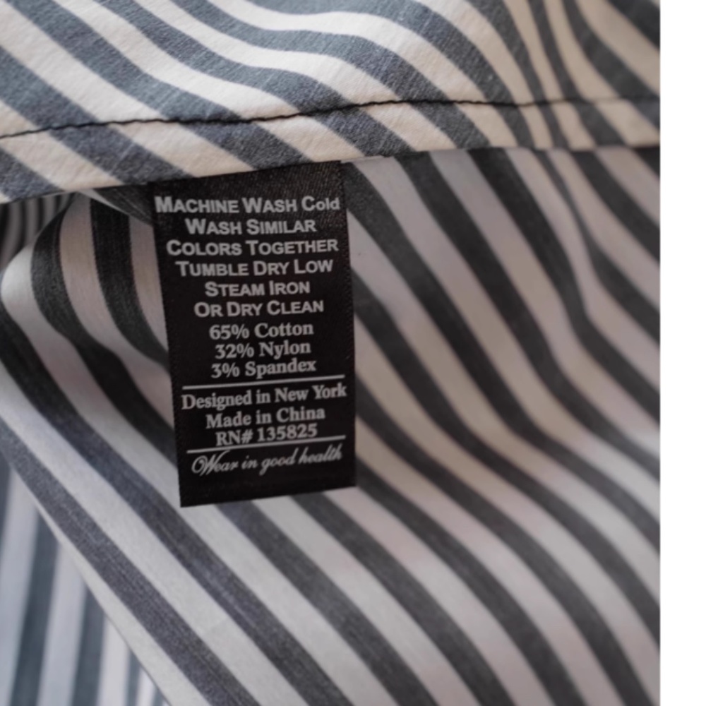 NWT NO.6 Leigh Midi Dress - Stripe Combo Blue Black White Causal Cotton - Picture 12 of 13